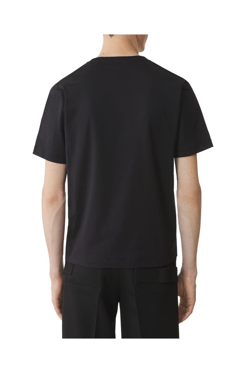 Lanvin Shearling Cotton T-Shirt, Alternate, color, 
