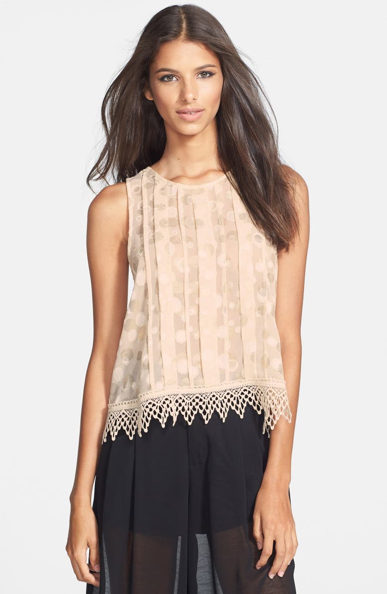 ASTR the Label ASTR Sleeveless Blouse, Alternate, color, 