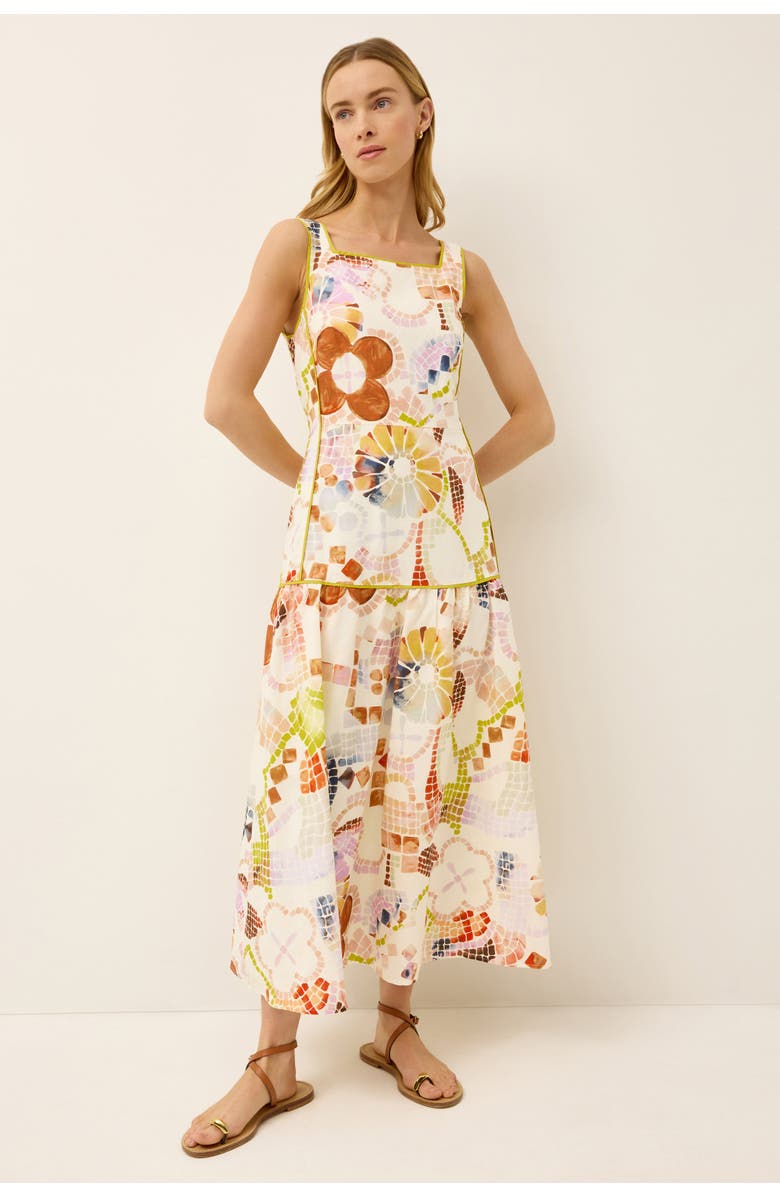 Marie Oliver Jada Dress, Main, color, Travertine