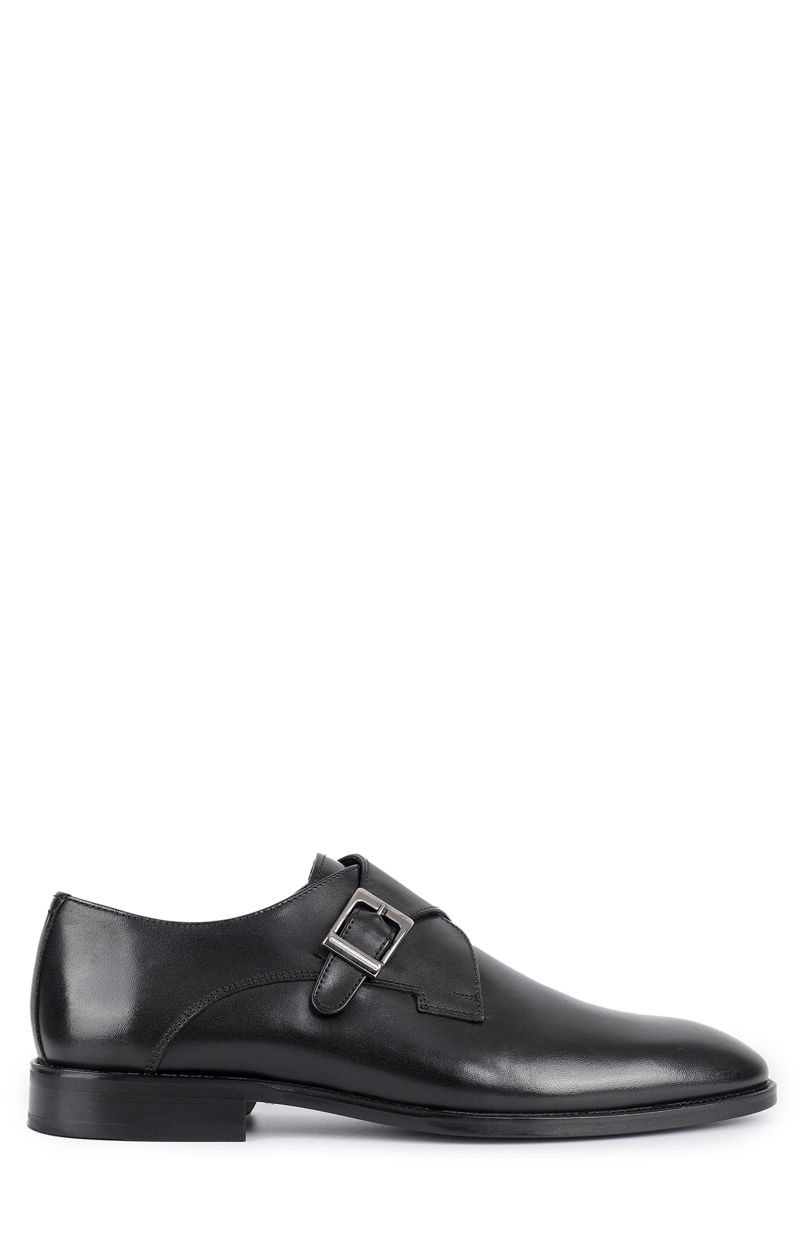 VELLAPAIS Macnolia Monk Shoe, Alternate, color, Black