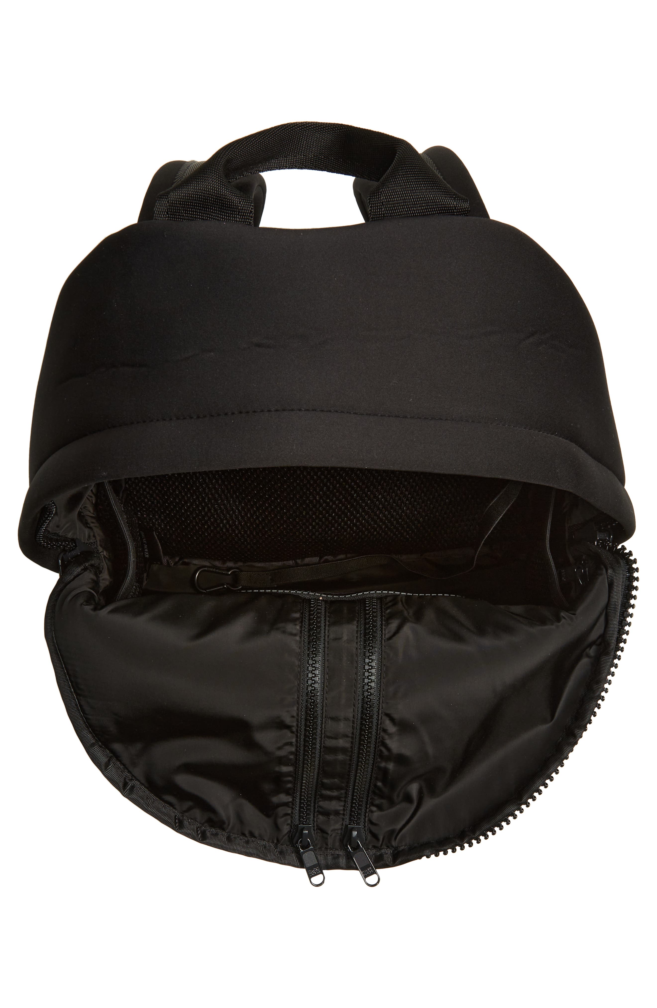 Dagne Dover Dakota Medium Neoprene Backpack, Alternate, color, Onyx