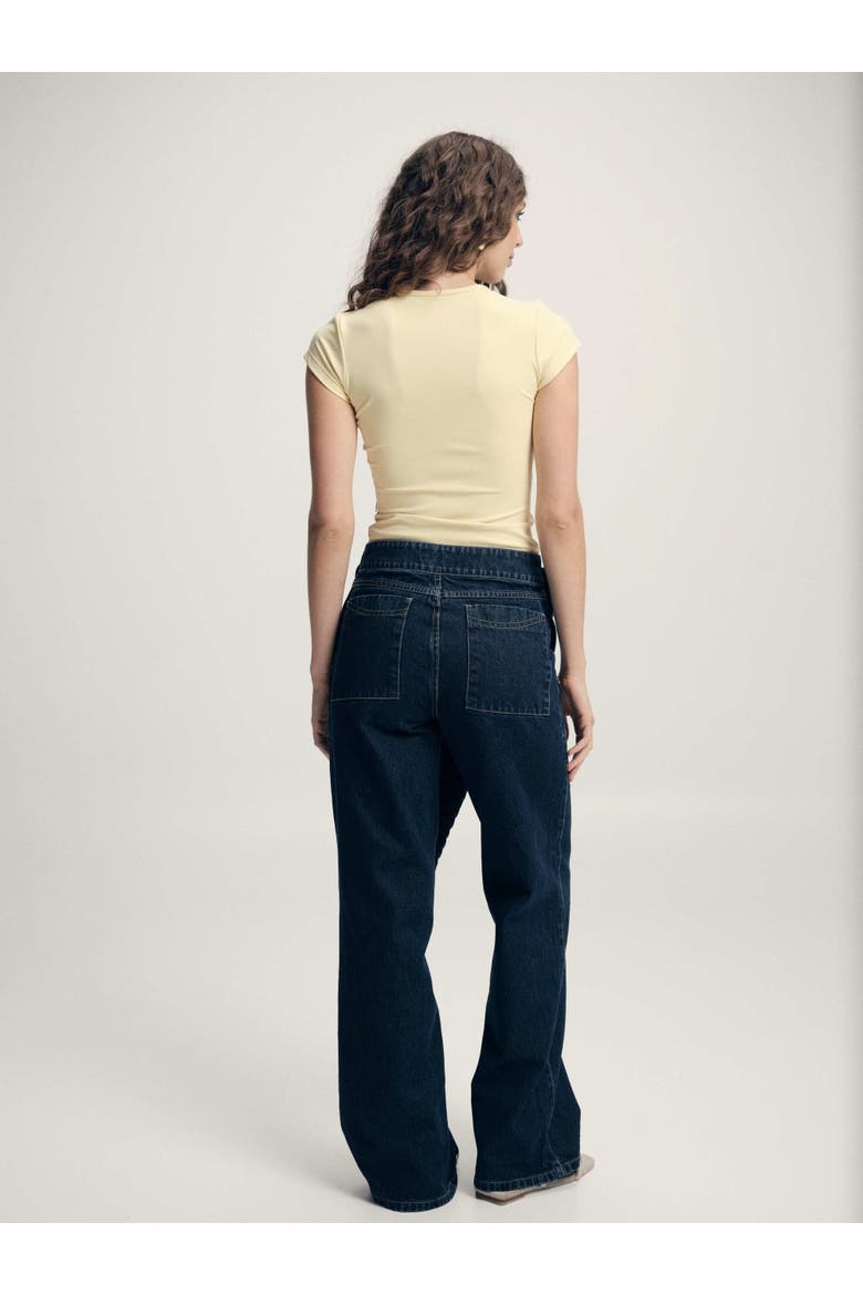 Okavara Jean, Alternate, color, Blue