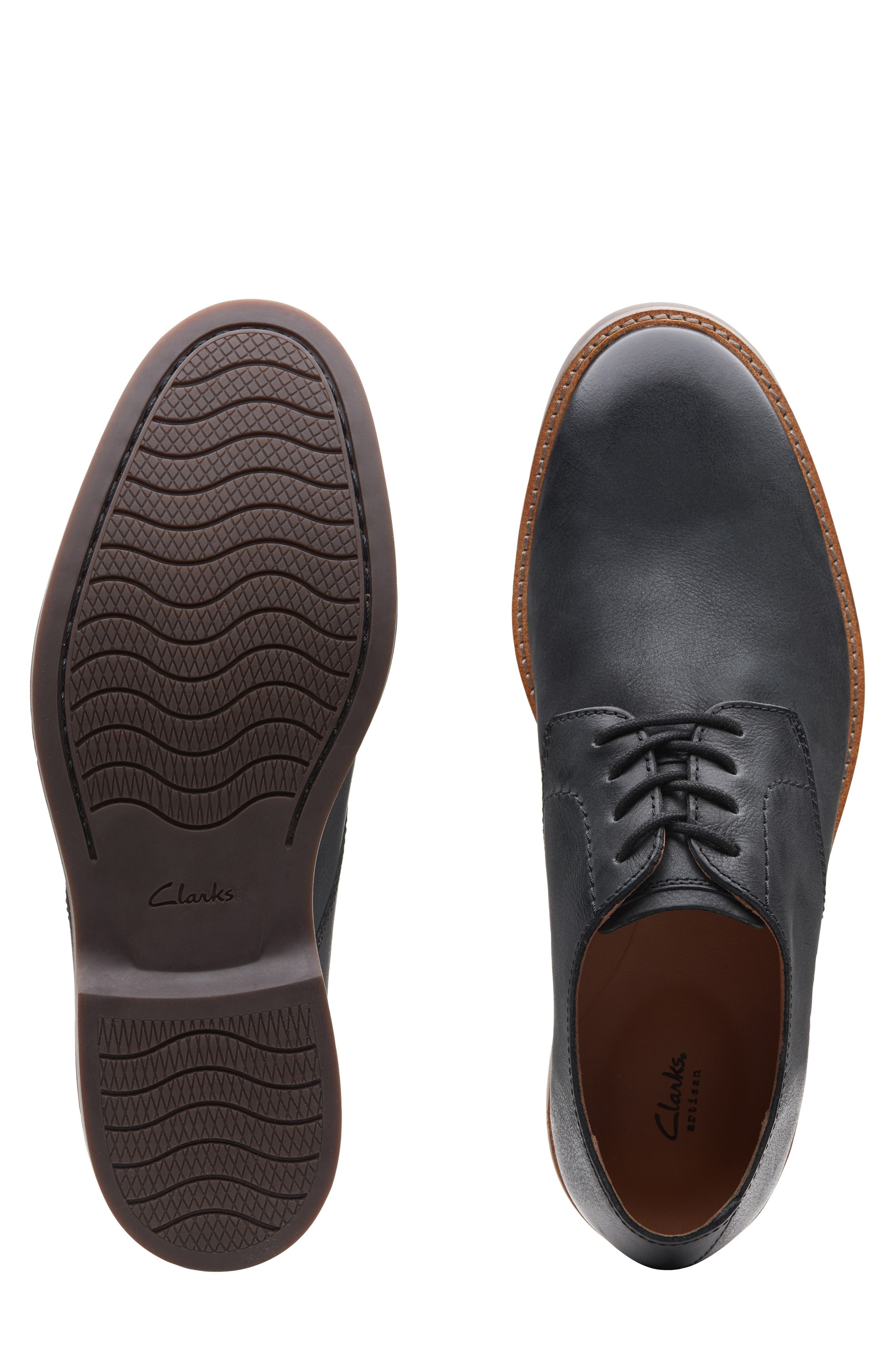 Clarks<sup>®</sup> Atticus Plain Toe Derby, Alternate, color, 