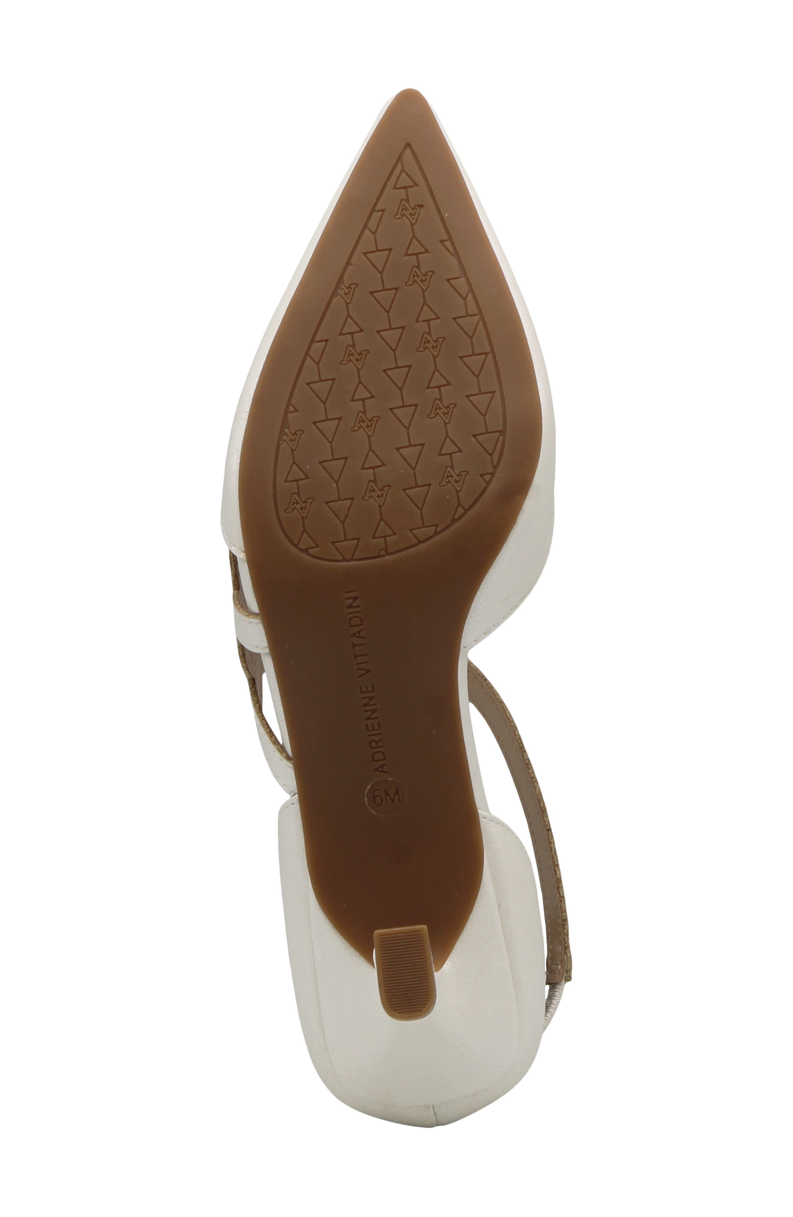 Senora-1 Pointed Toe d'Orsay Pump, Alternate, color, WHITE
