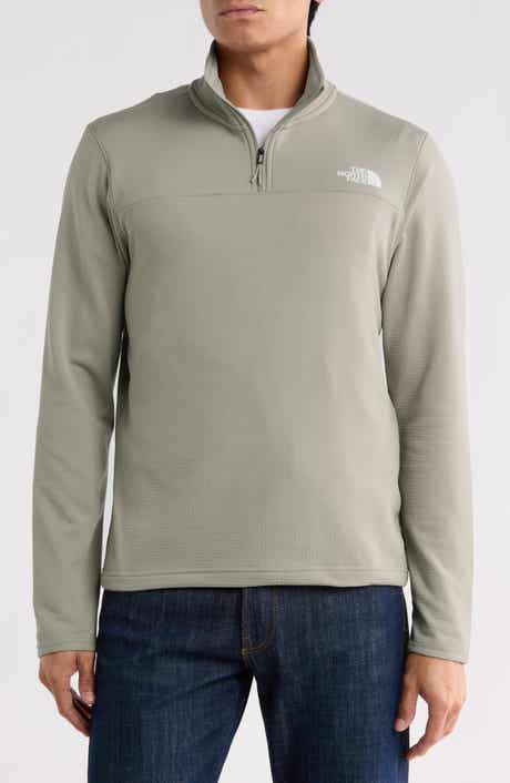 Cedar Trail Grid Fleece Quarter Zip Pullover