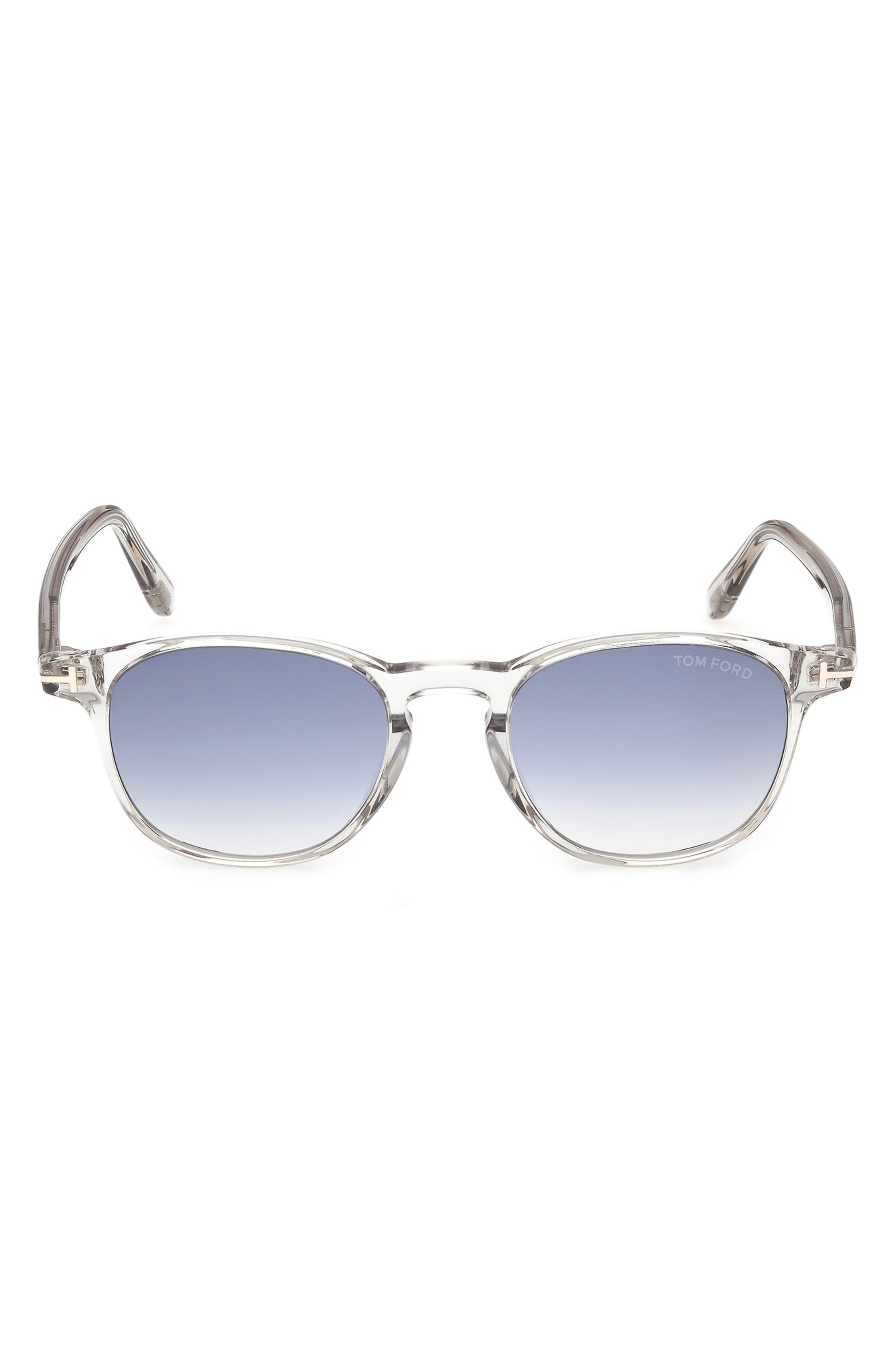 Holt 50mm Gradient Round Sunglasses (Men) | Nordstrom