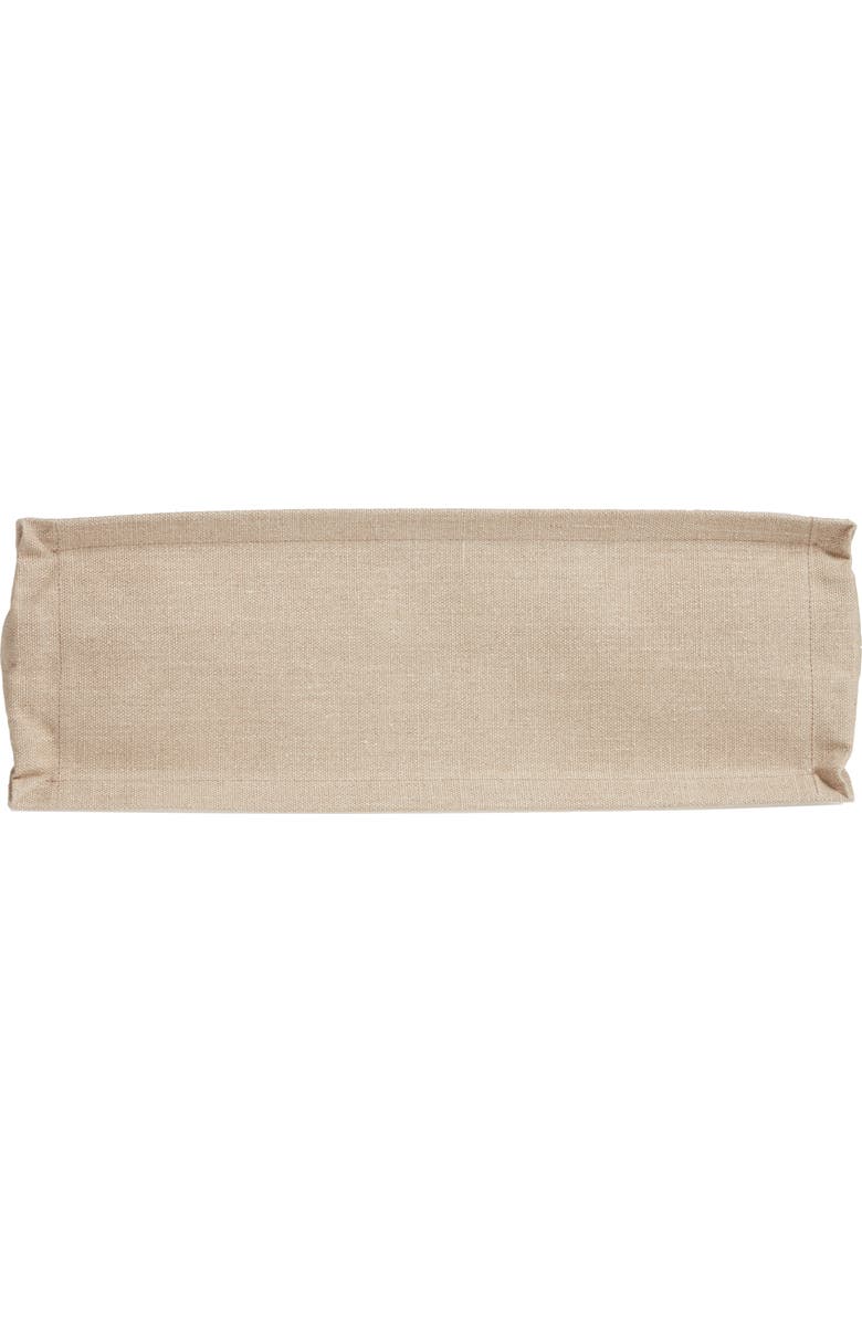 Saint Laurent Noe Rive Gauche Logo Linen Tote, Alternate, color,