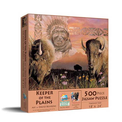 Keeper of the Plains 500 piece Jigsaw Puzzle for Adults