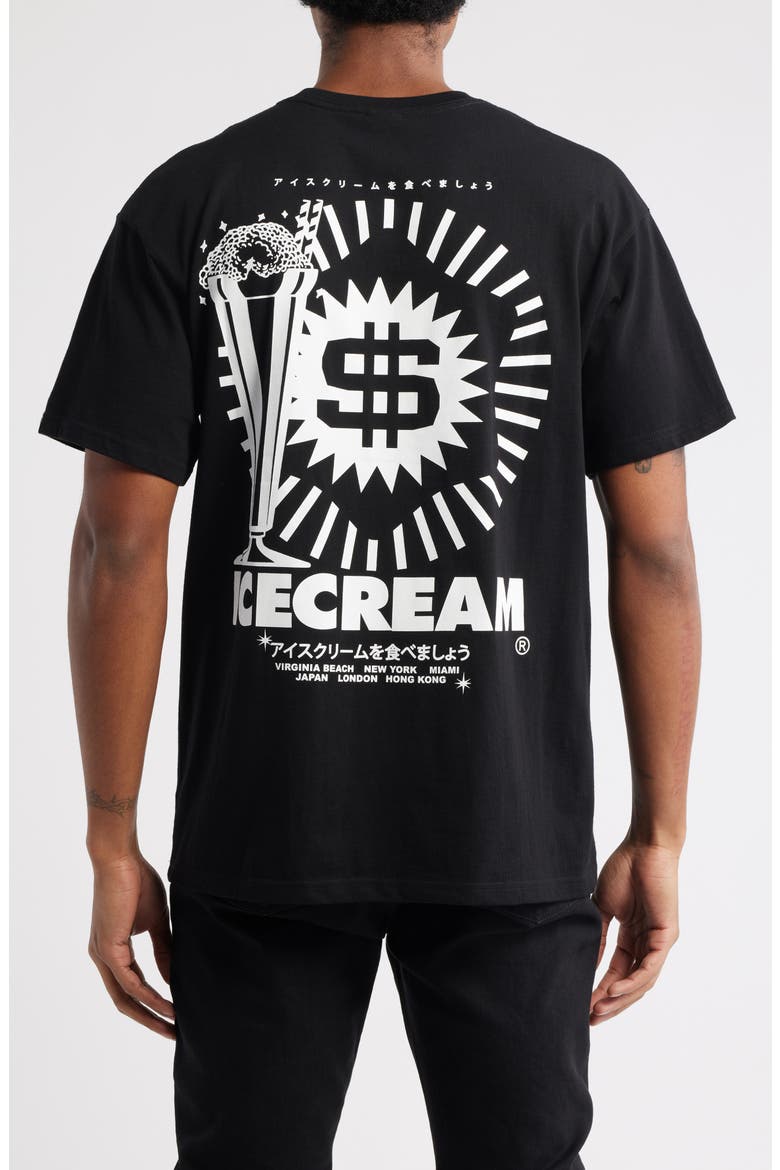 Sip Cotton Graphic T-Shirt, Alternate, color, BLACK