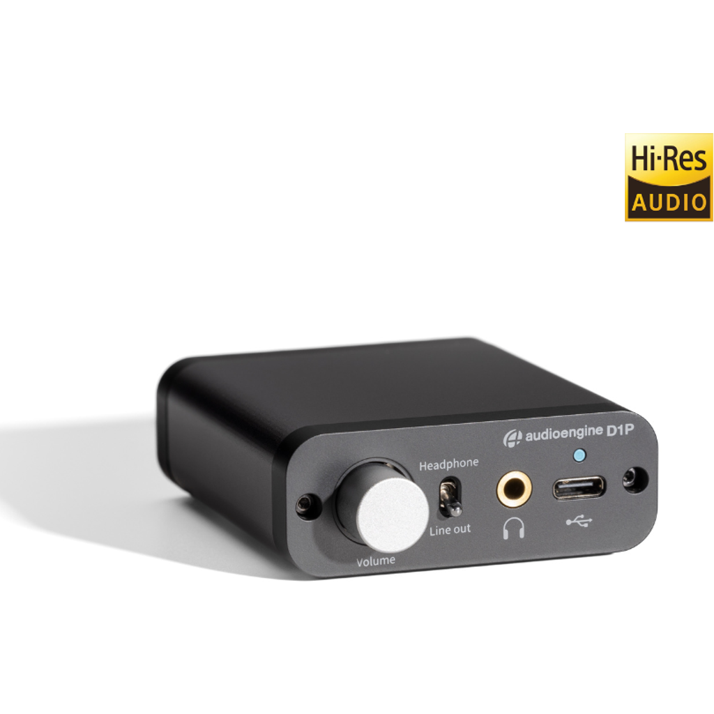 Audioengine D1P 32 Bit Portable Headphone Amplifier & DAC in Dark Grey at Nordstrom