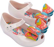 Mini Melissa Kids' Ultragirl Wonderland Mary Jane Flat