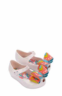 Mini Melissa Kids' Ultragirl Wonderland Mary Jane Flat