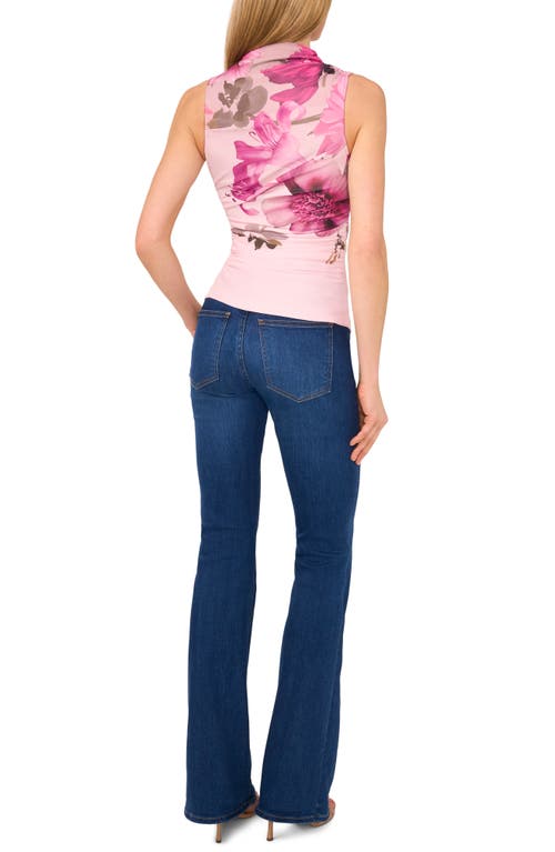 Ted Baker Mock Neck Sleeveless Mesh Top