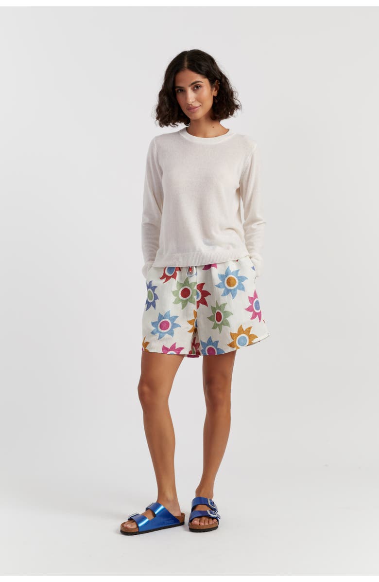 Chinti & Parker Air Cashmere Sweater, Alternate, color, Cream