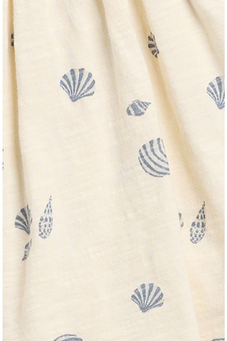 Mariposa Ruffle Cotton Dress with Bloomers, Alternate, color, NATURAL