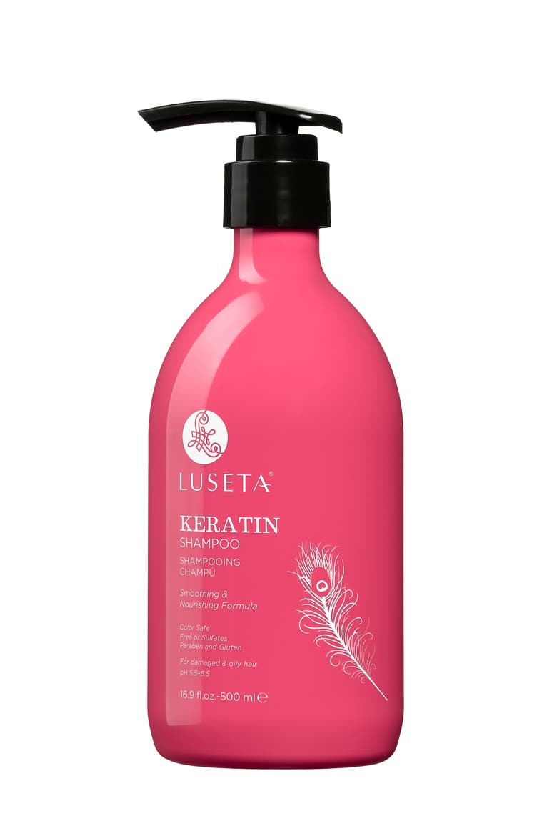 Keratin Smooth Shampoo, Main, color, PINK