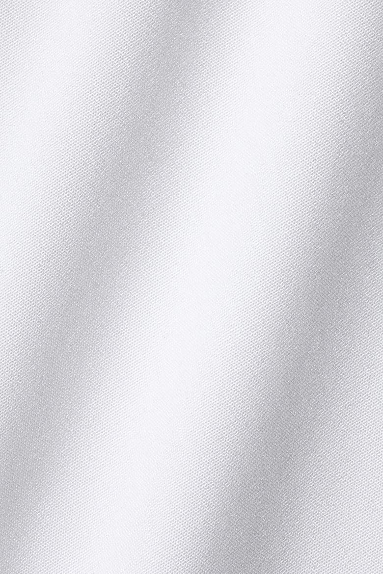 Non-Iron Poplin Cutaway Slim Fit Shirt Single Cuff, Alternate, color, WHITE