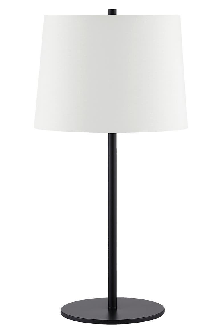 Nina Table Lamp, Alternate, color, MATTE BLACK