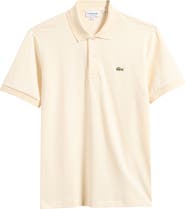 Lacoste Essentials Classic Fit Cotton Blend Piqué Polo
