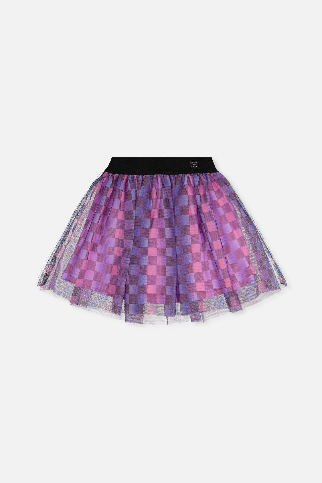 selected Black Checkered Print