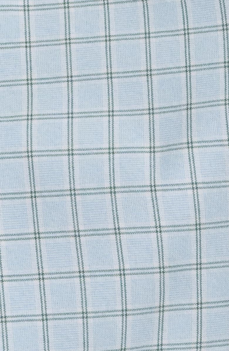 Peter Millar Crown Crafted Performance Poplin Button-Down Shirt, Alternate, color, Blue Frost