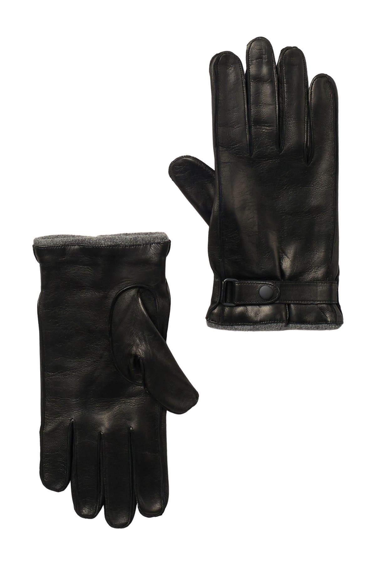 Portolano Nappa Leather Belted Gloves