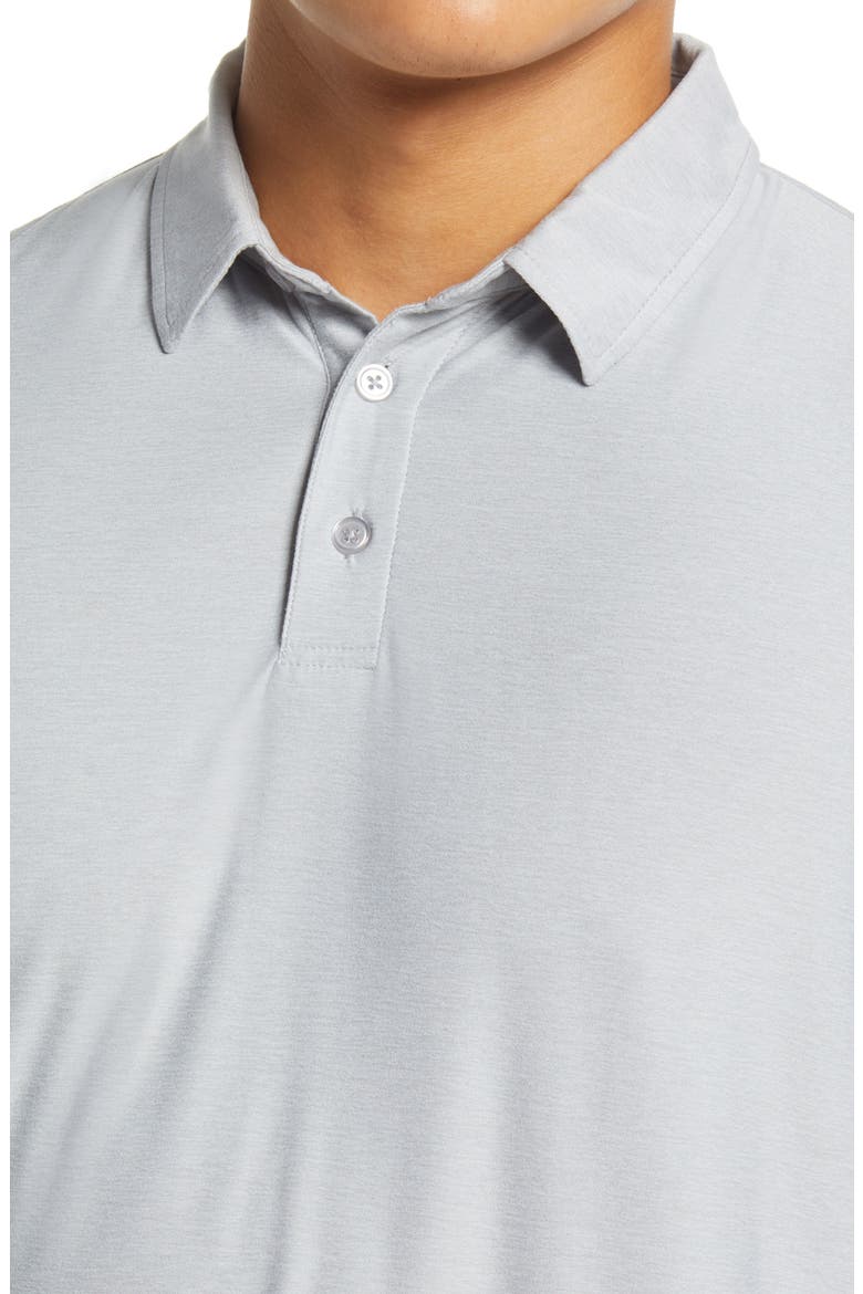 Strato Tech Performance Polo, Alternate, color, PLATINUM HEATHER