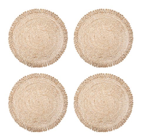 Loopy Abaca Placemats - Set of 4