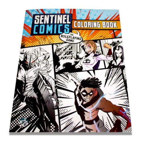 Sentinel Comics The RPG Coloring Book