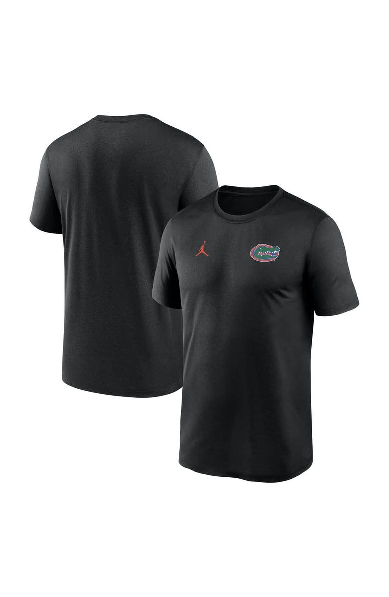 Jordan Brand Men's Jordan Brand Black Florida Gators 2025 Sideline Small Logo Legend Dri-FIT T-Shirt, Main, color, Black