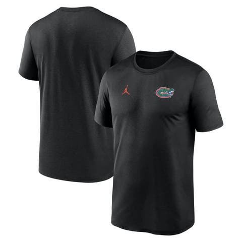 Men's Jordan Brand Black Florida Gators 2025 Sideline Small Logo Legend Dri-FIT T-Shirt