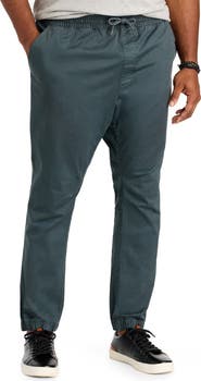 True Nation by DXL Big & Tall All-Day Slim Fit Joggers