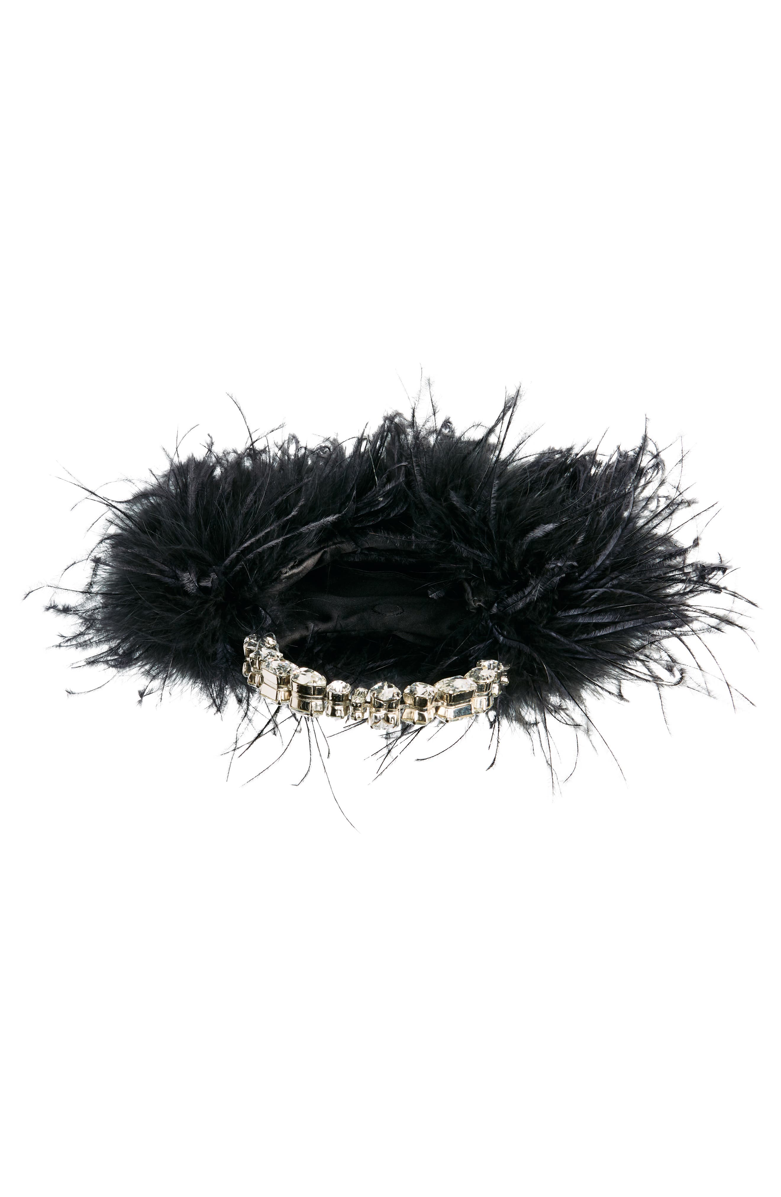 L’alingi Feather Top Handle Bag, Alternate, color, 
