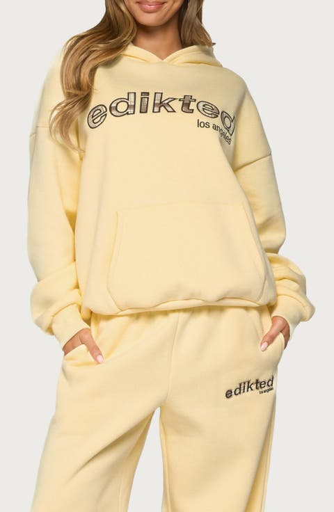 West Coast Camo Logo Oversize Hoodie
