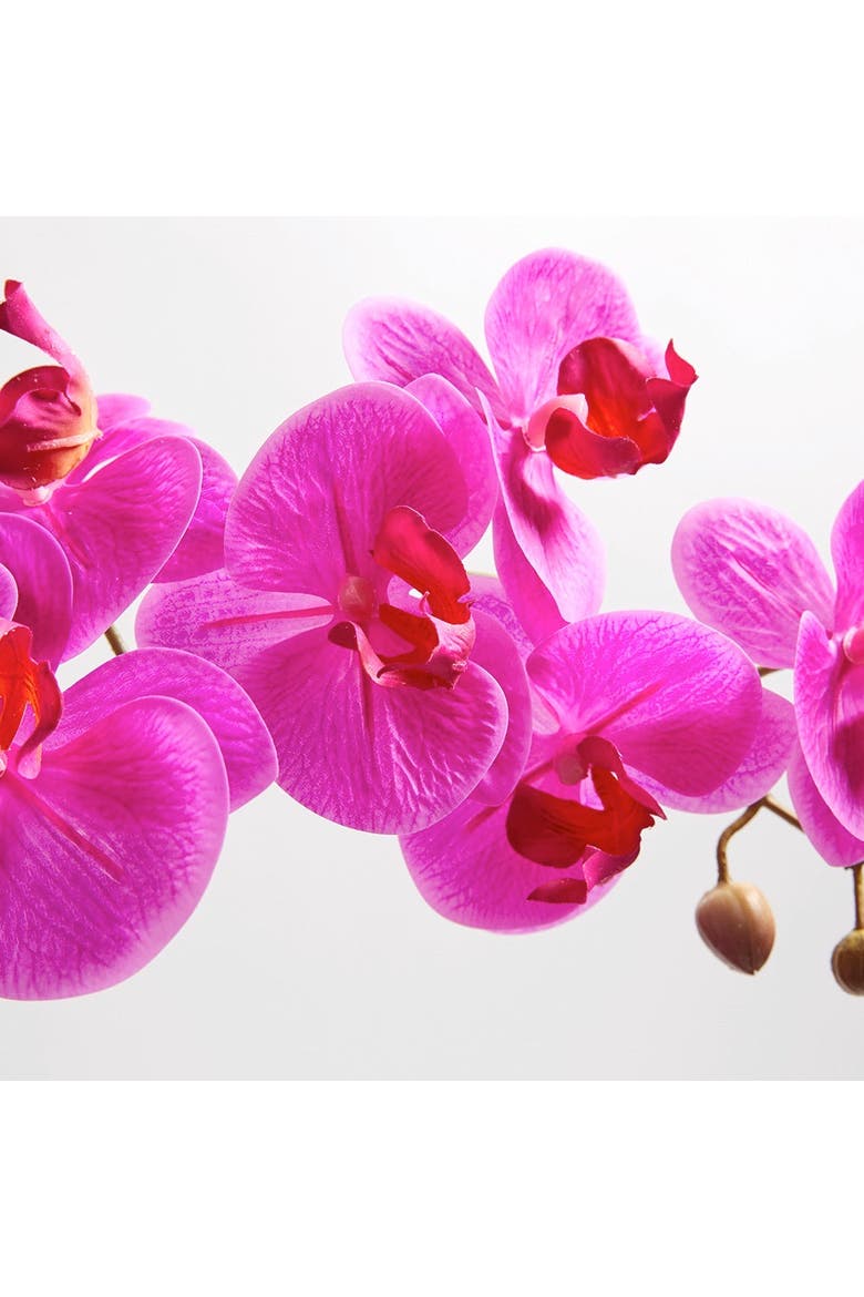 Artificial Pink Double Stem Orchid, Alternate, color, Pink