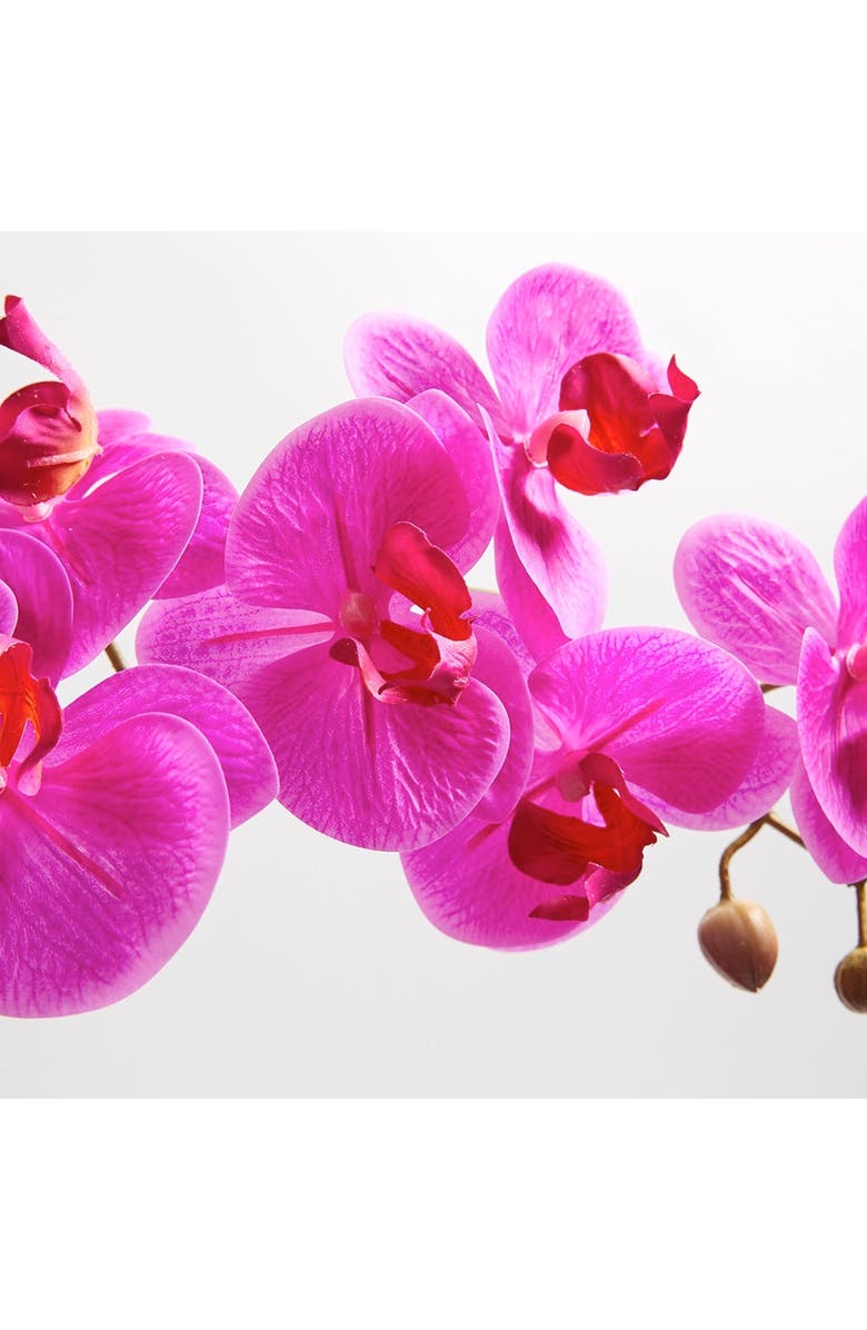 CG Hunter Artificial Pink Double Stem Orchid, Alternate, color, Pink