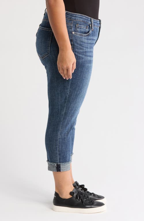Kut From The Kloth Carrie Roll Cuff Boyfriend Straight Jeans In Aesthetic