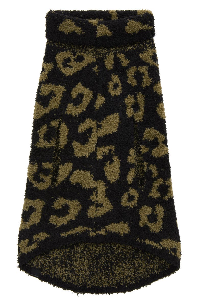 Barefoot Dreams<sup>®</sup> CozyChic<sup>™</sup> Leopard Dog Sweater, Alternate, color,