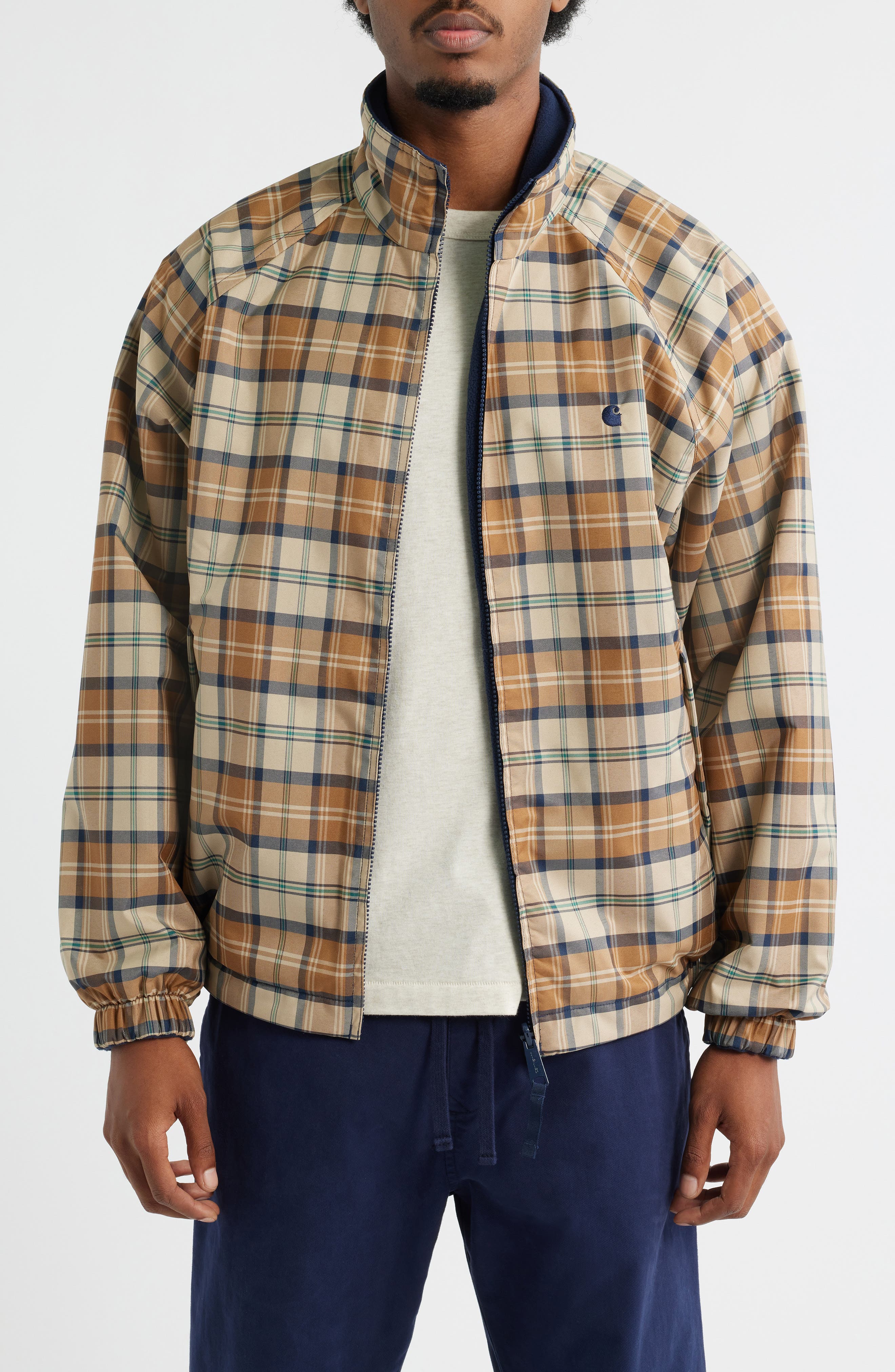 Planer Water Repellent Reversible Canvas & Fleece Jacket (Men