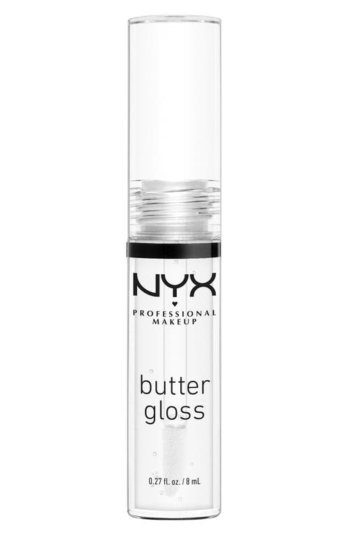 Nyx Professional Makeup Butter Gloss Nonsticky Lip Gloss In Sugar Glass