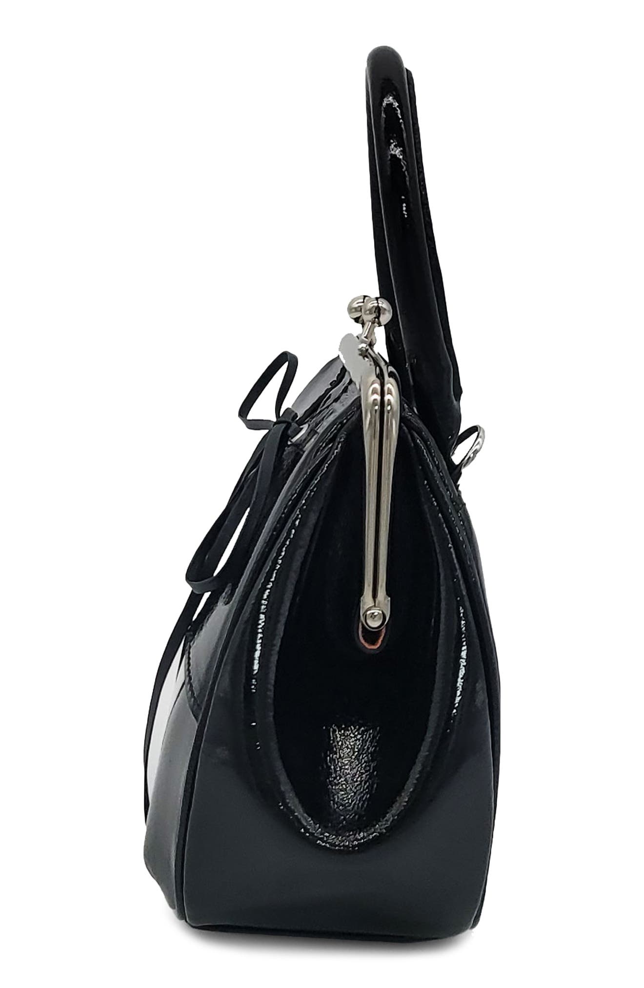 Oryany Mini Lace Up Leather Tote, Alternate, color, 