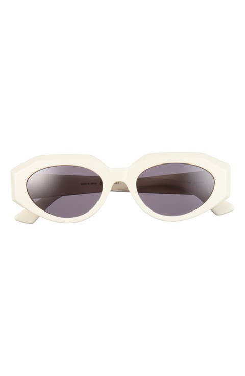 52mm Oval Sunglasses