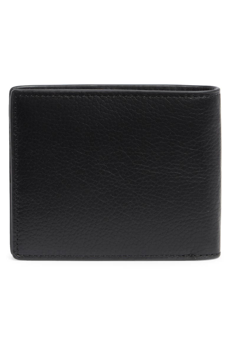 Brockwell Pebbled Bifold Wallet, Alternate, color, BLACK