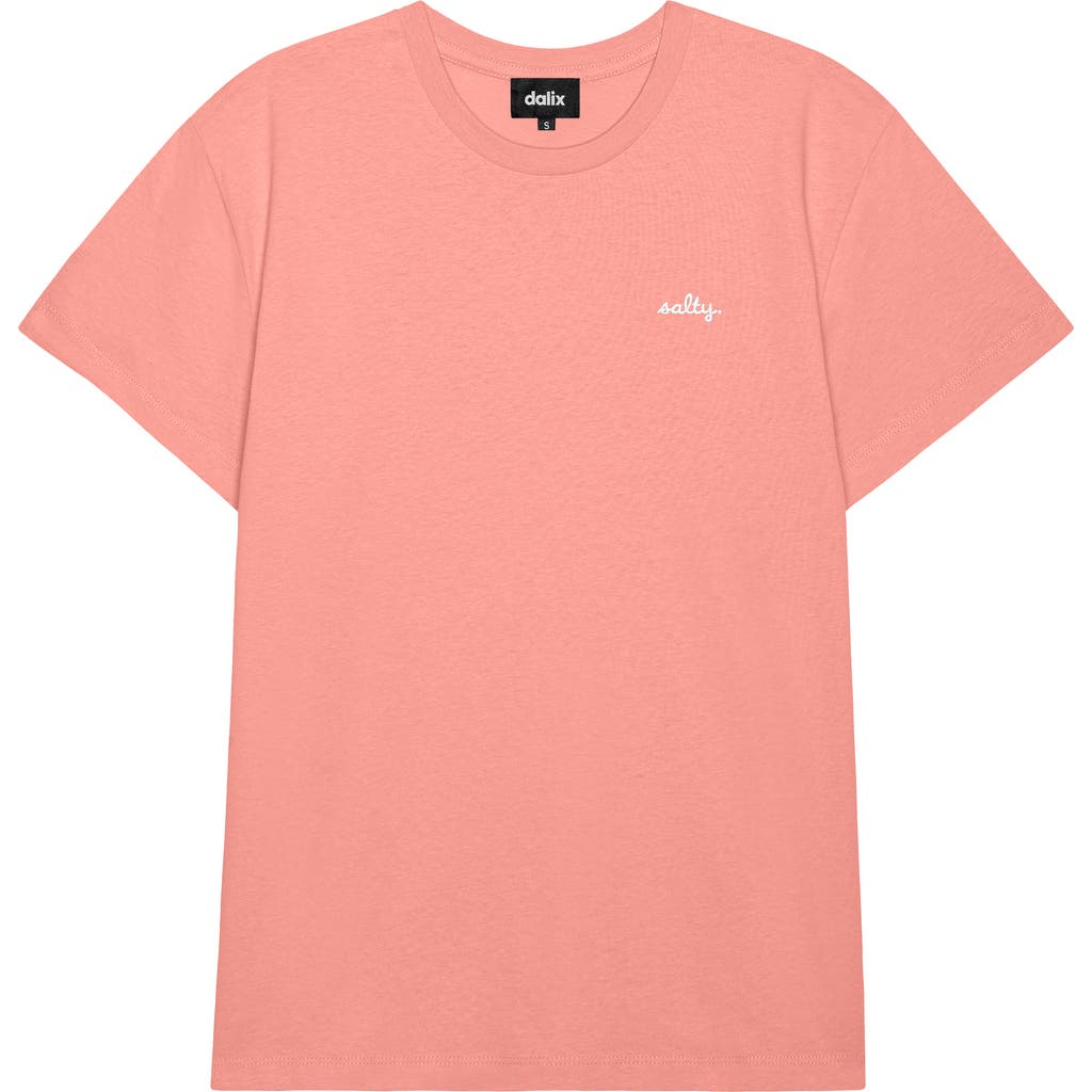 Dalix Womens Salty Lightweight Everyday Tee In Pink