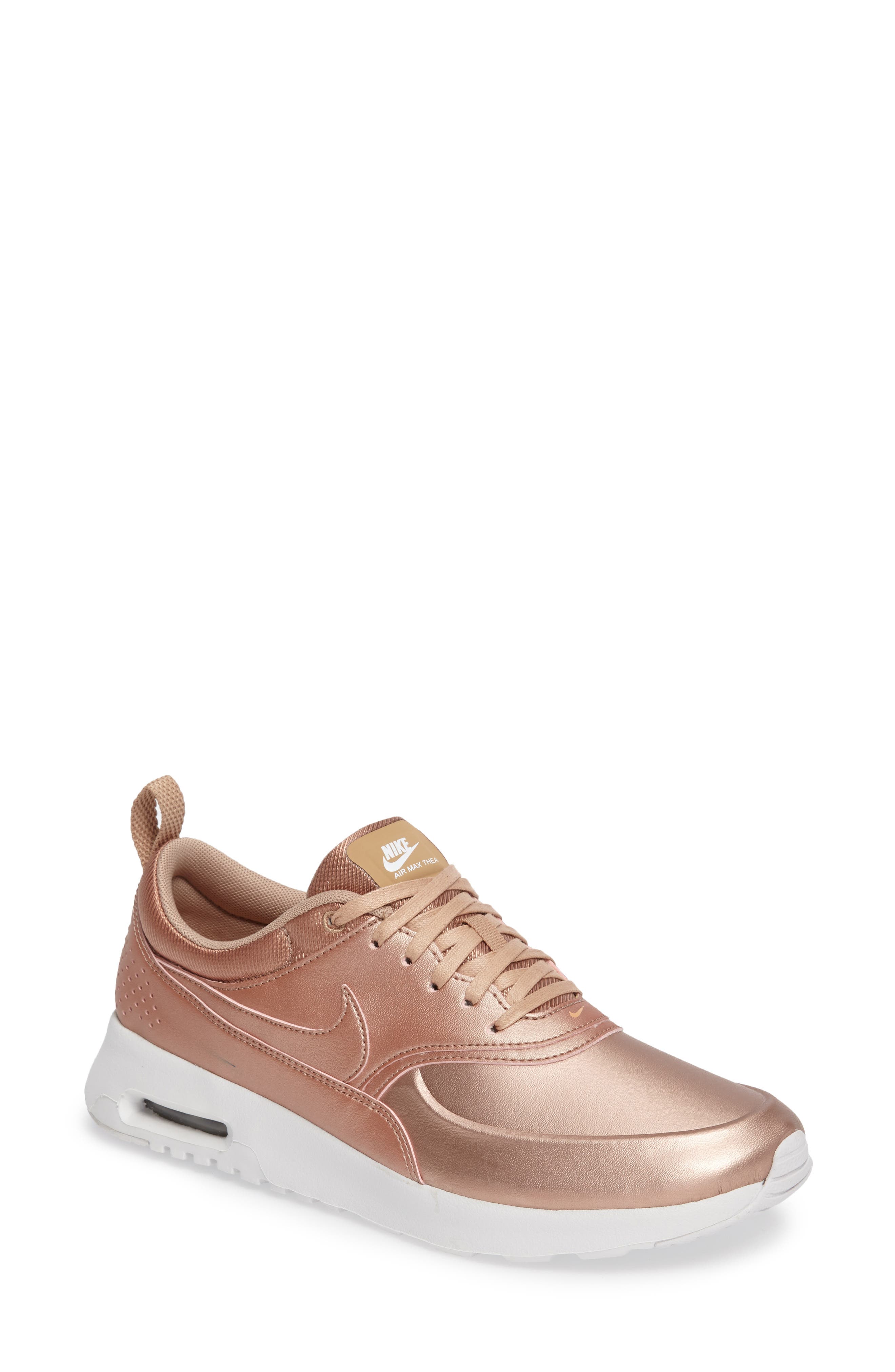 Air Max Thea SE Sneaker, Main, color, METALLIC BRONZE