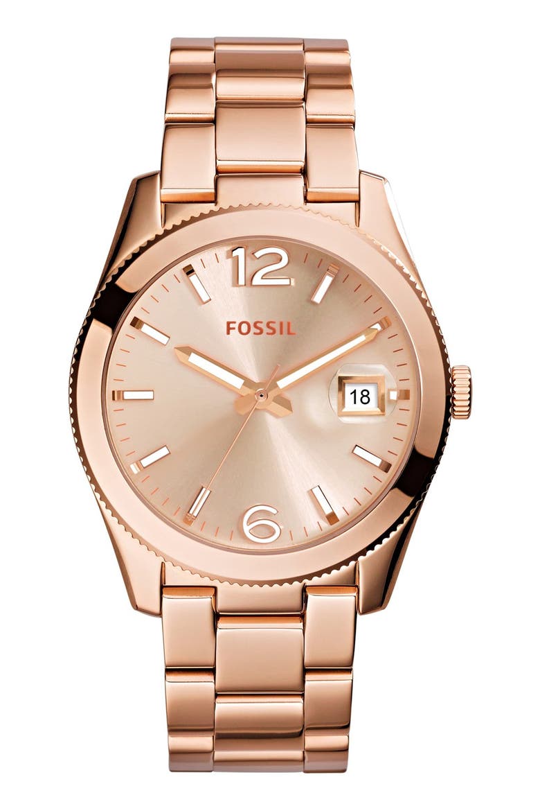 Perfect Boyfriend Bracelet Watch, 39mm, Main, color, ROSE GOLD