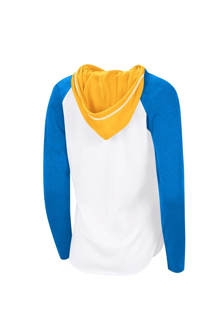 Women's G-III 4Her by Carl Banks  White St. Louis Blues MVP Hooded Long-Sleeve T-Shirt, Alternate, color, White