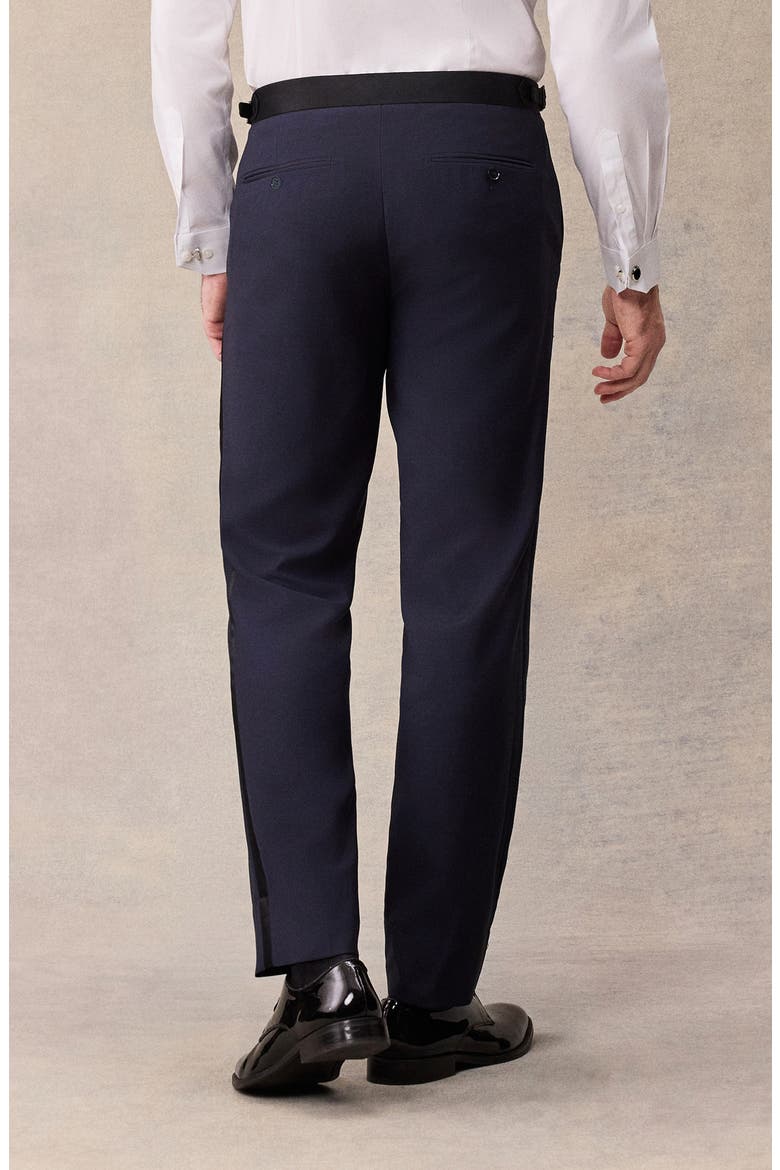 Slim Tuxedo Pants, Alternate, color, Midnight Blue