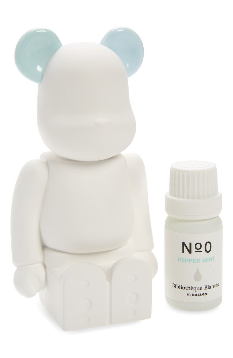 BIBLIOTHEQUE BLANCHE BY BALLON BE@RBRICK AROMA ORNAMENT No.0, Main, color, 