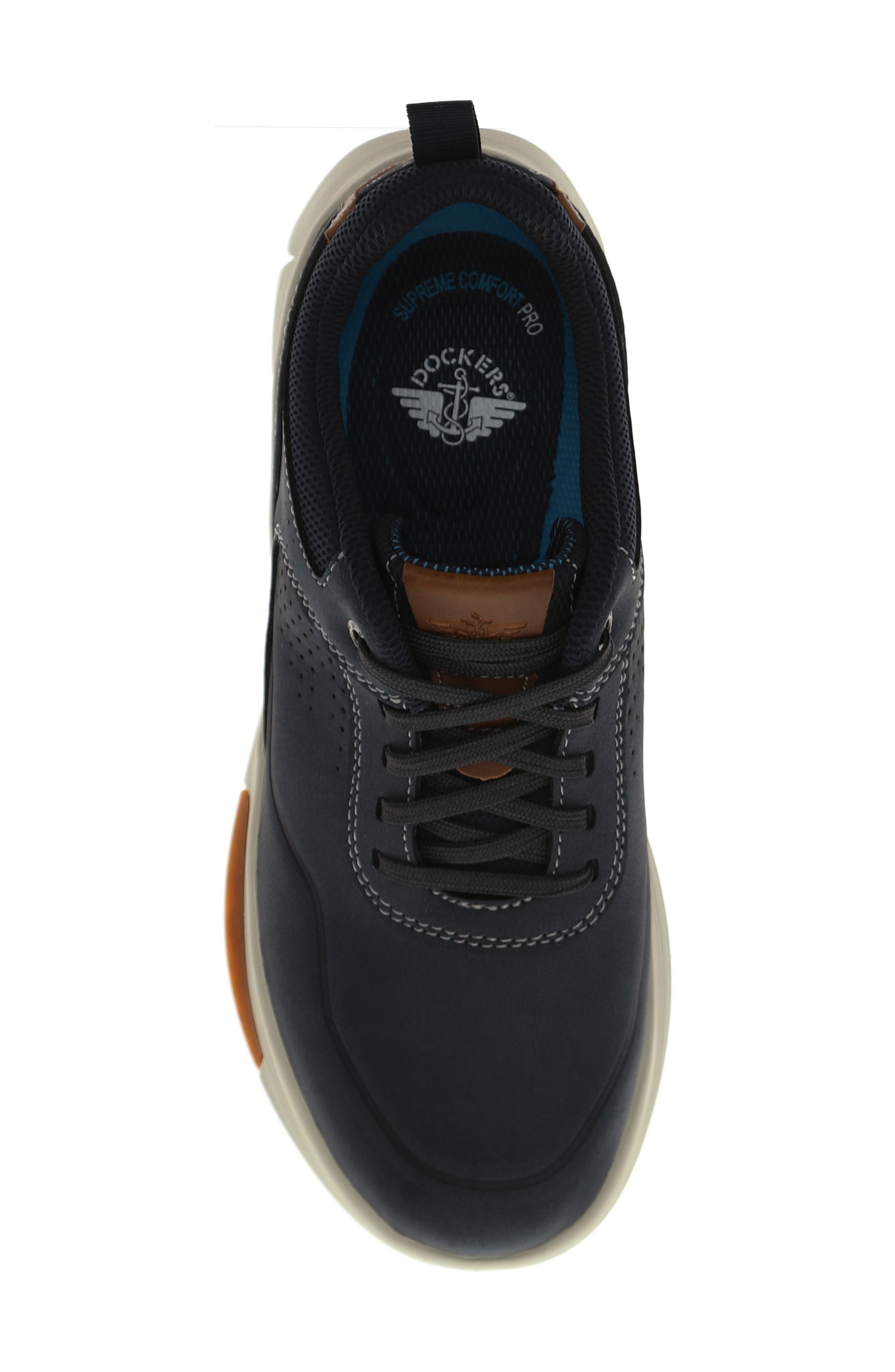 Pivota Sneaker, Alternate, color, NAVY/ TAN